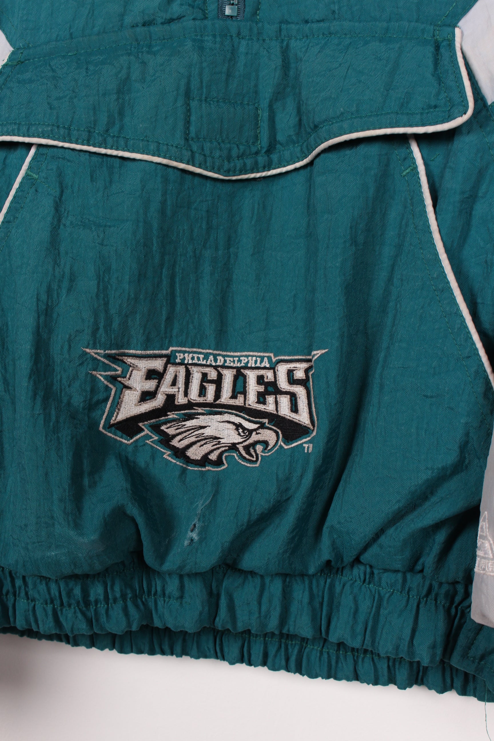 90's Philadelphia Eagles Jacket Blue XS