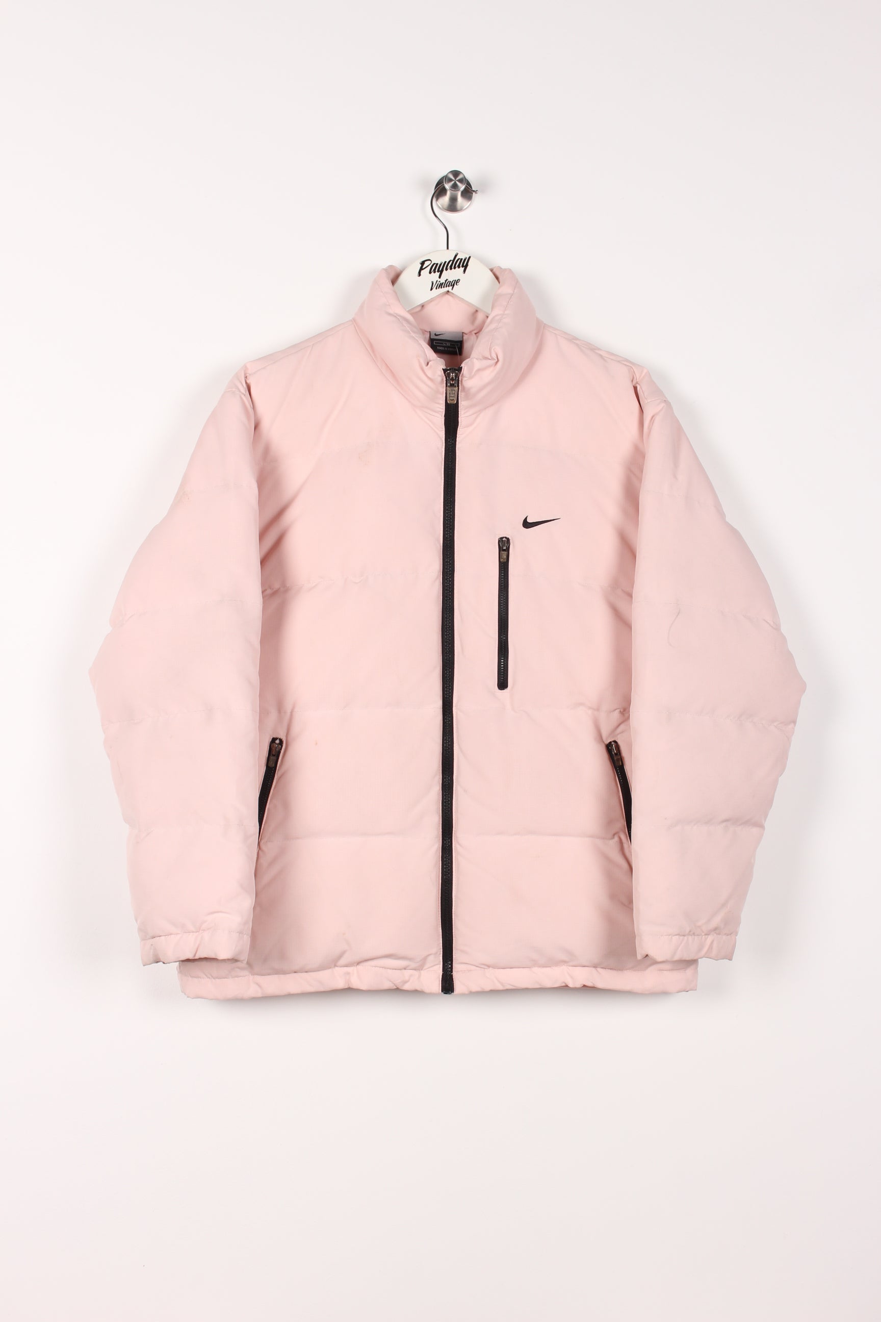 Vintage Nike Puffer Jacket in a high quality soft pink