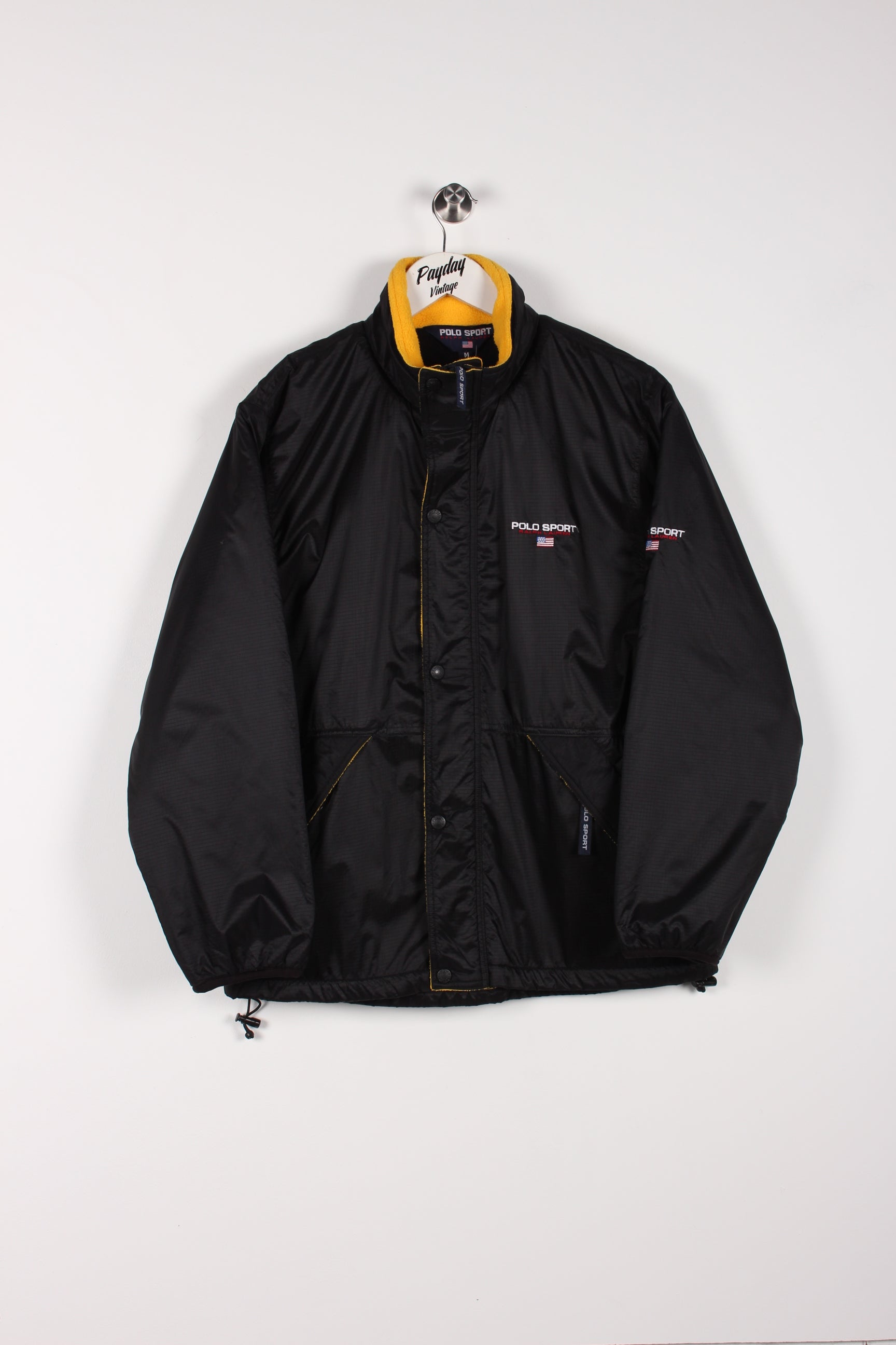 90's Polo Sport Jacket Black Medium – Payday Vintage
