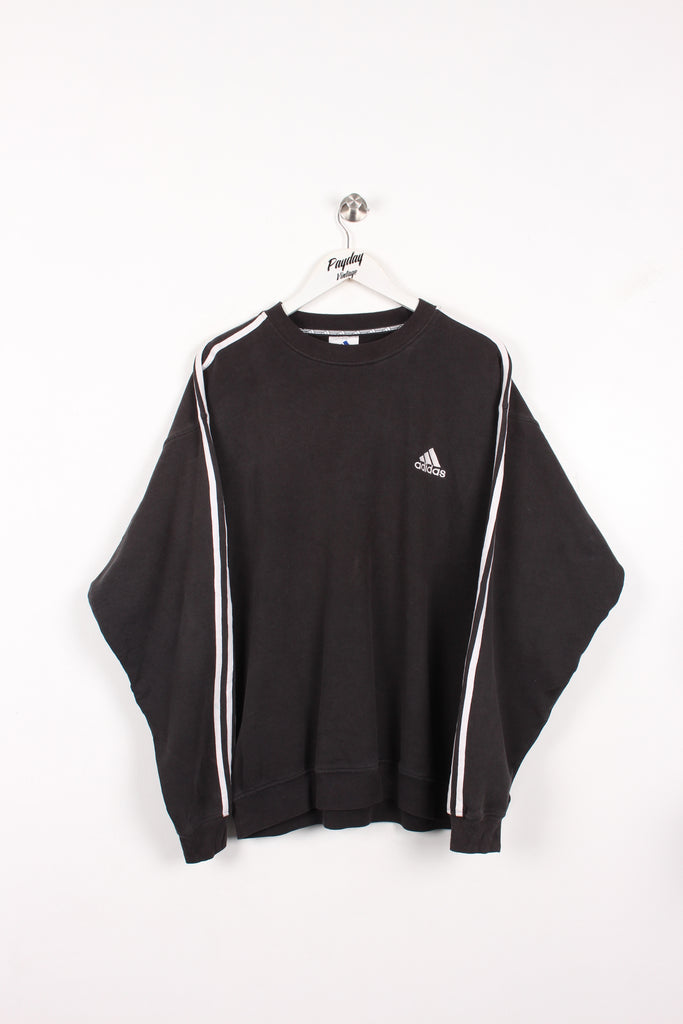 90's Adidas Sweatshirt Black Large - Payday Vintage