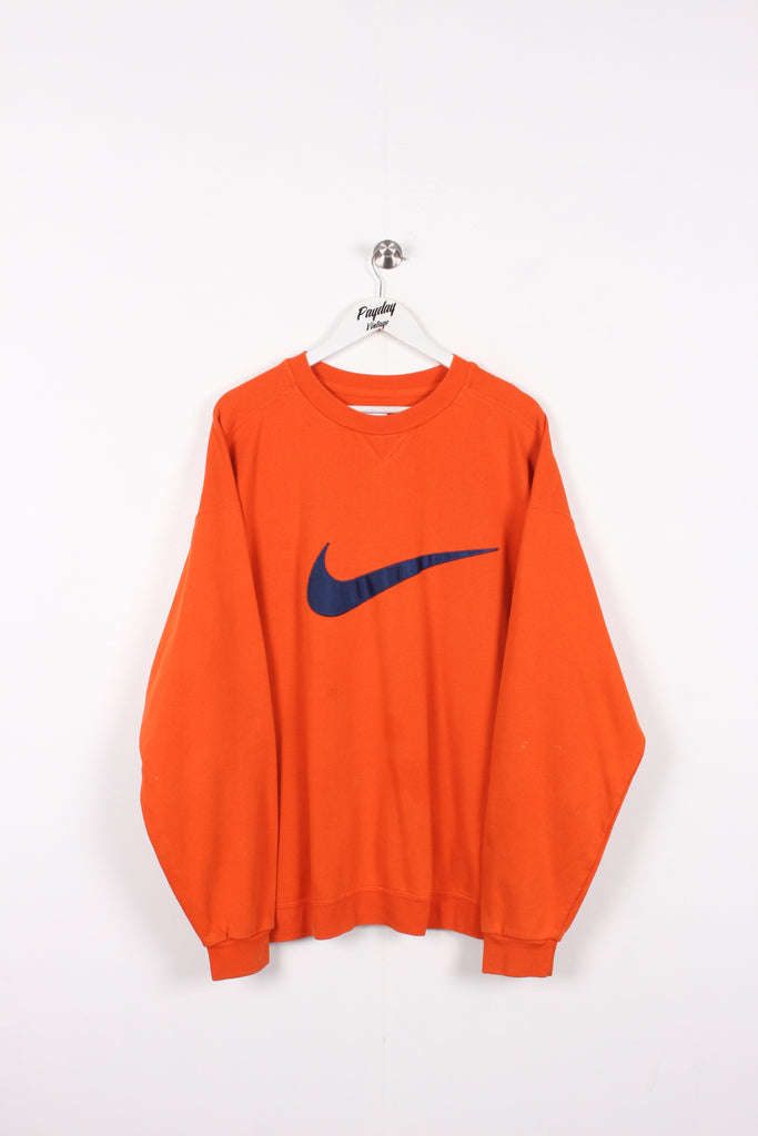90's Nike Sweatshirt Orange XL - Payday Vintage