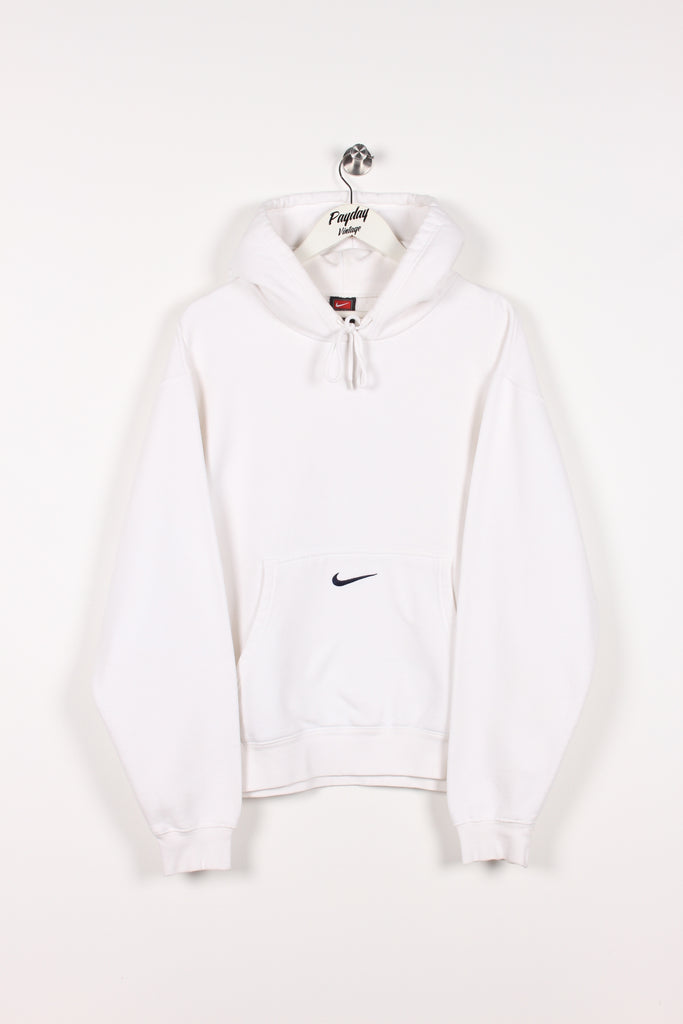 00s Nike Centre Swoosh Hoodie White XXL – Clout Closet, 44% OFF