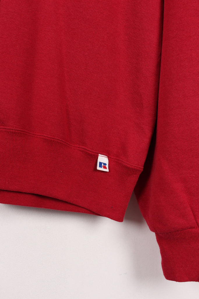 Russell Sweatshirt Red Large - Payday Vintage