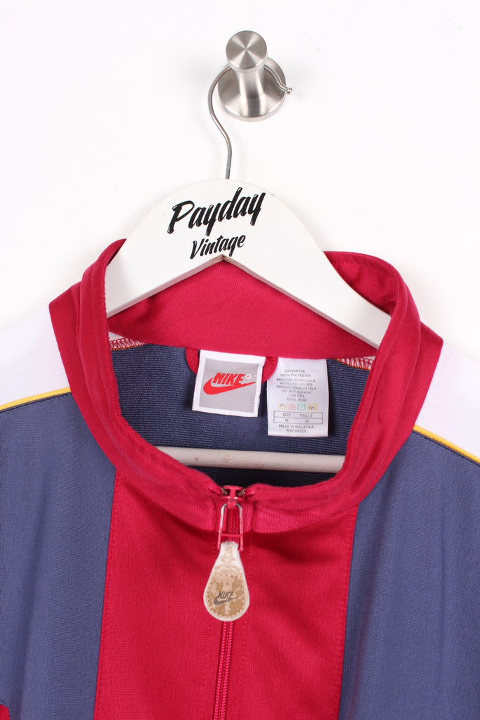 80's Nike Tracksuit Jacket Red/Purple Large - Payday Vintage