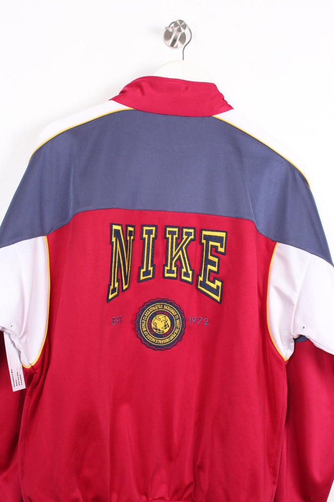 80's Nike Tracksuit Jacket Red/Purple Large - Payday Vintage