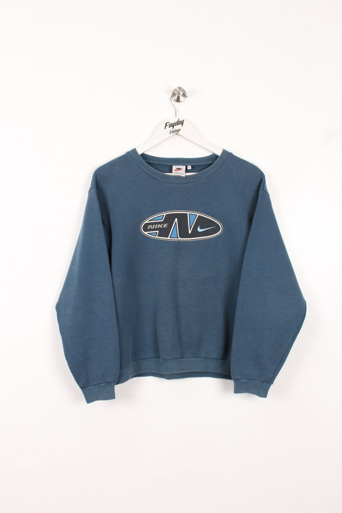 90's Nike Sweatshirt Teal Small - Payday Vintage