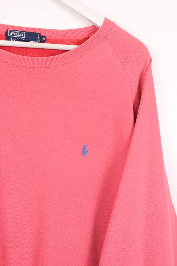90's Ralph Lauren Sweatshirt Pink XXL - Payday Vintage