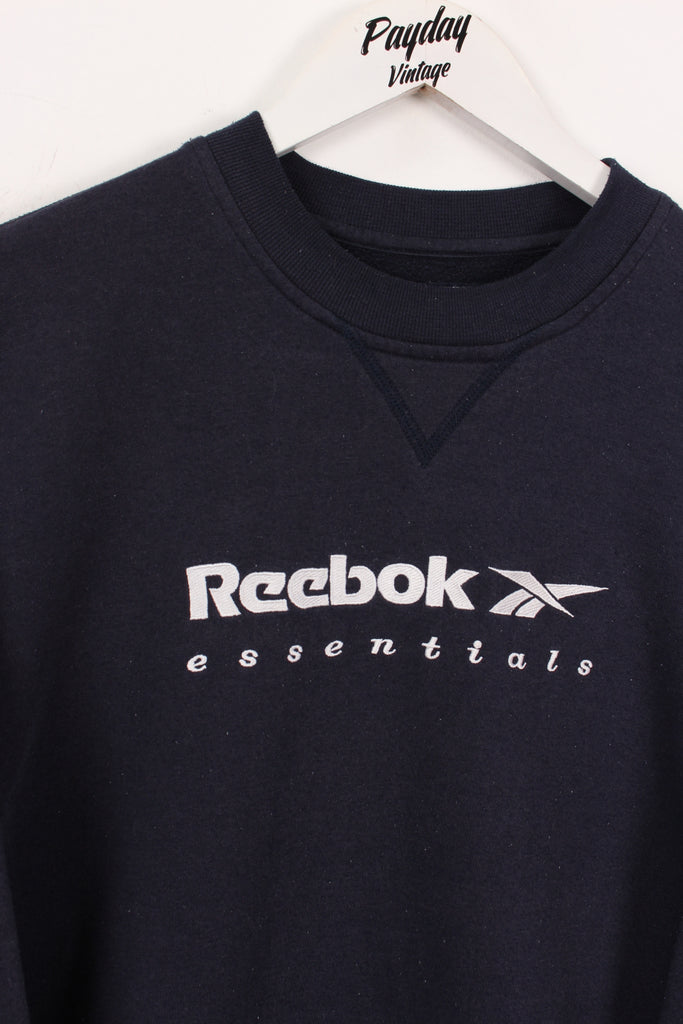 Reebok Sweatshirt Navy Small - Payday Vintage
