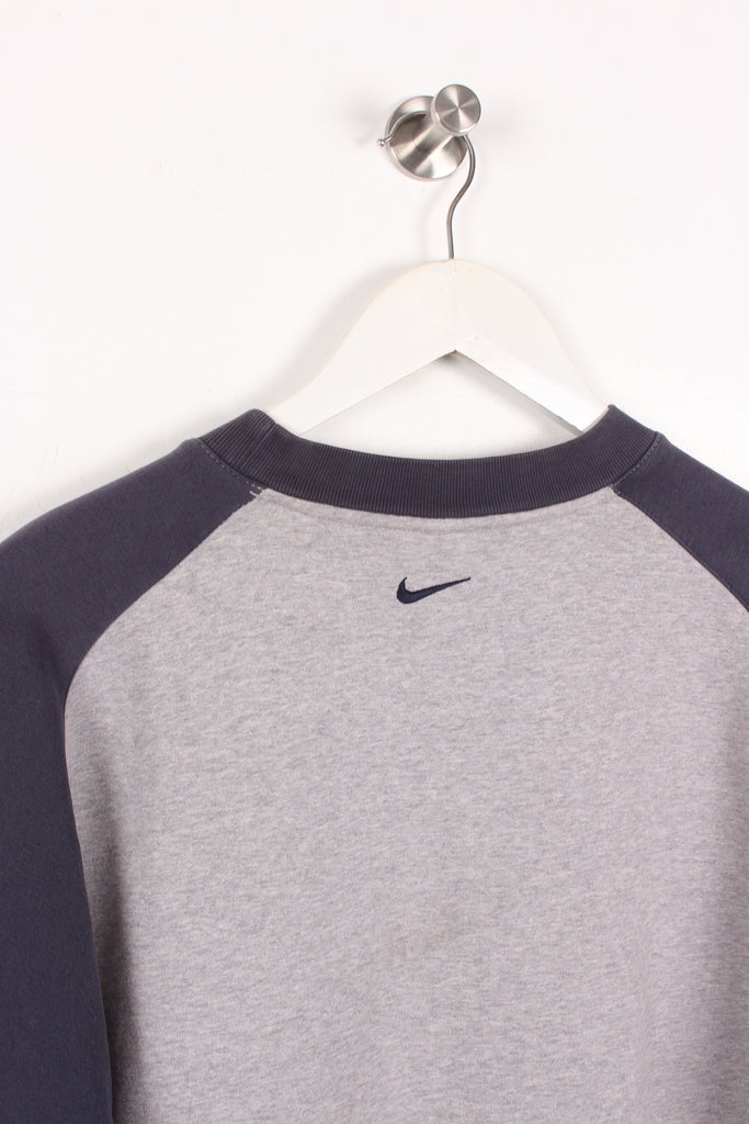 00's Nike Sweatshirt Grey/Navy Medium - Payday Vintage