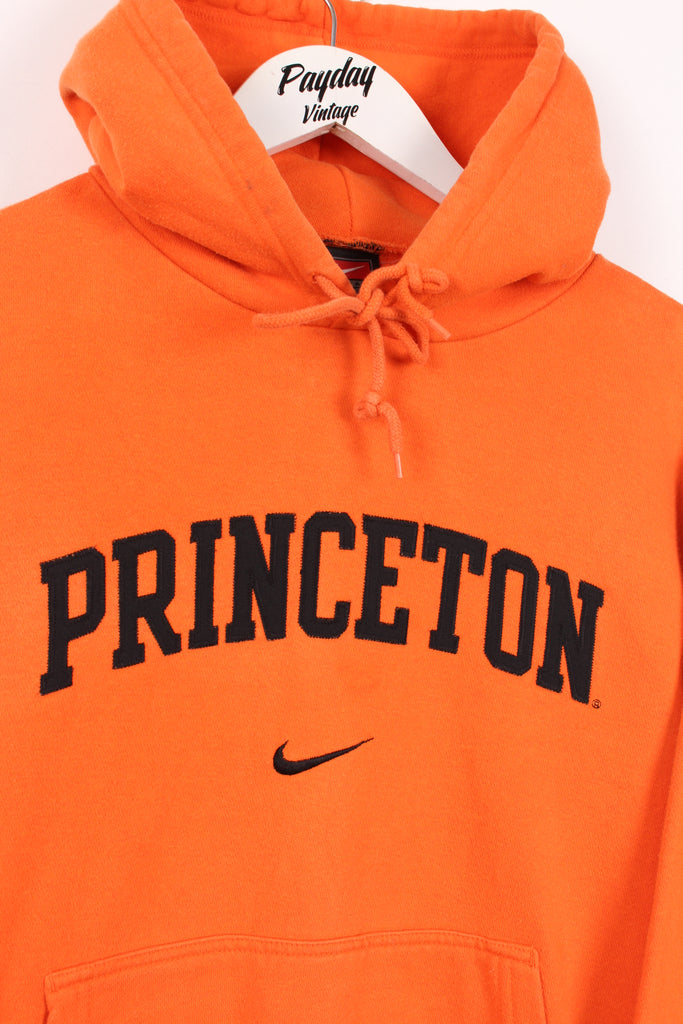 90's Nike Princeton Hoodie Orange Medium - Payday Vintage