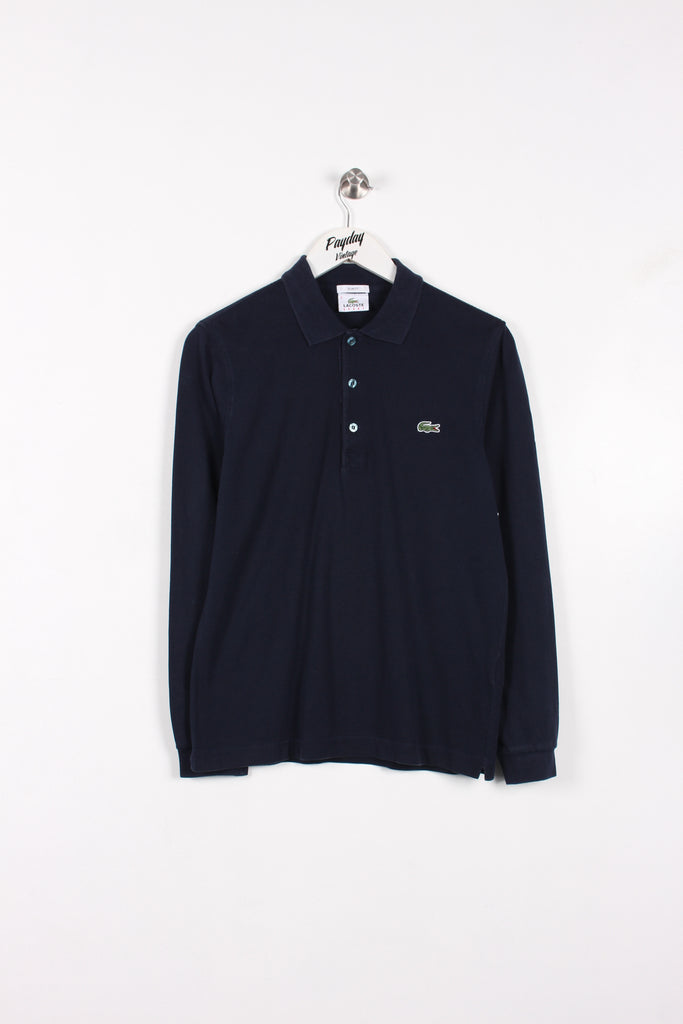 Lacoste Long Sleeve Polo Navy Small - Payday Vintage