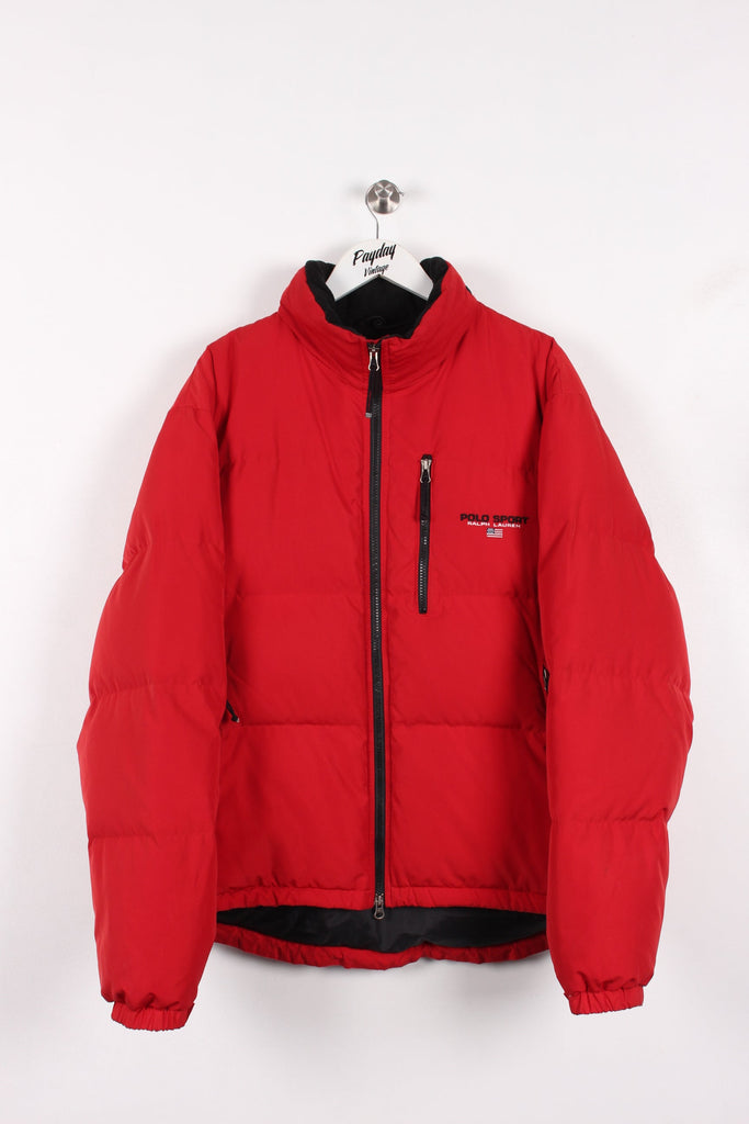 90's Polo Sport Puffer Red XL - Payday Vintage