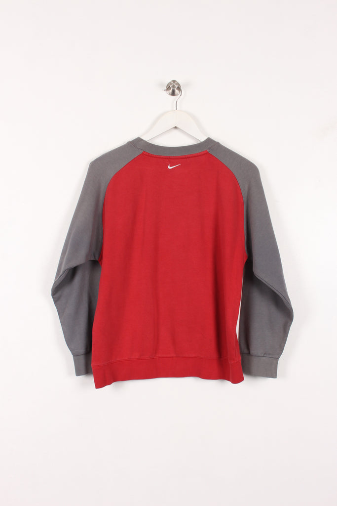00's Nike Sweatshirt Red/Grey Small - Payday Vintage