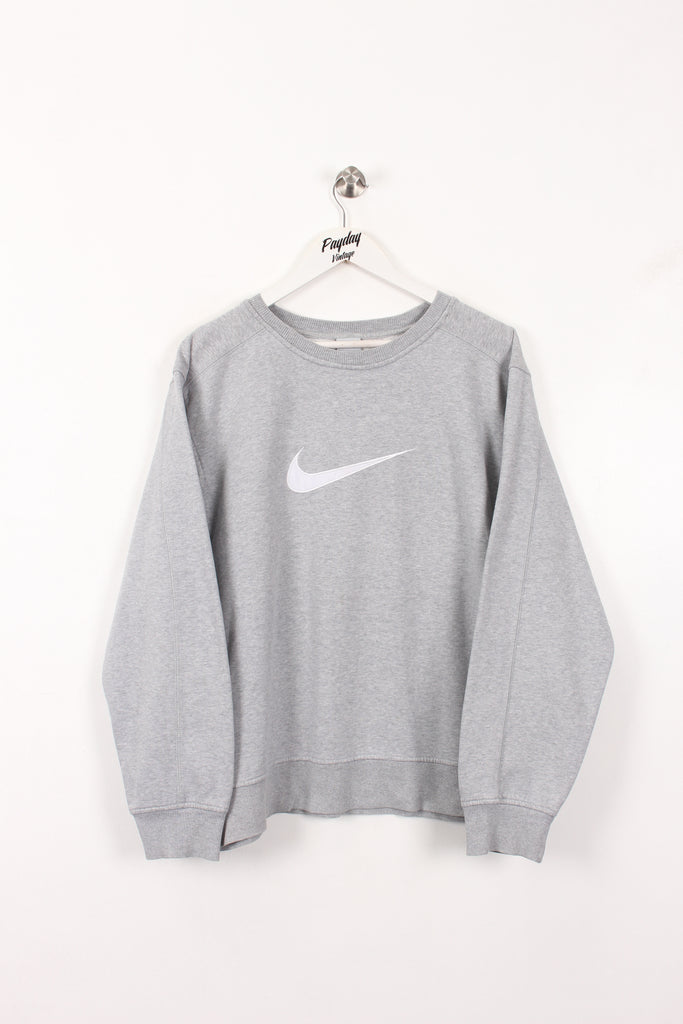 00's Nike Sweatshirt Grey Medium - Payday Vintage