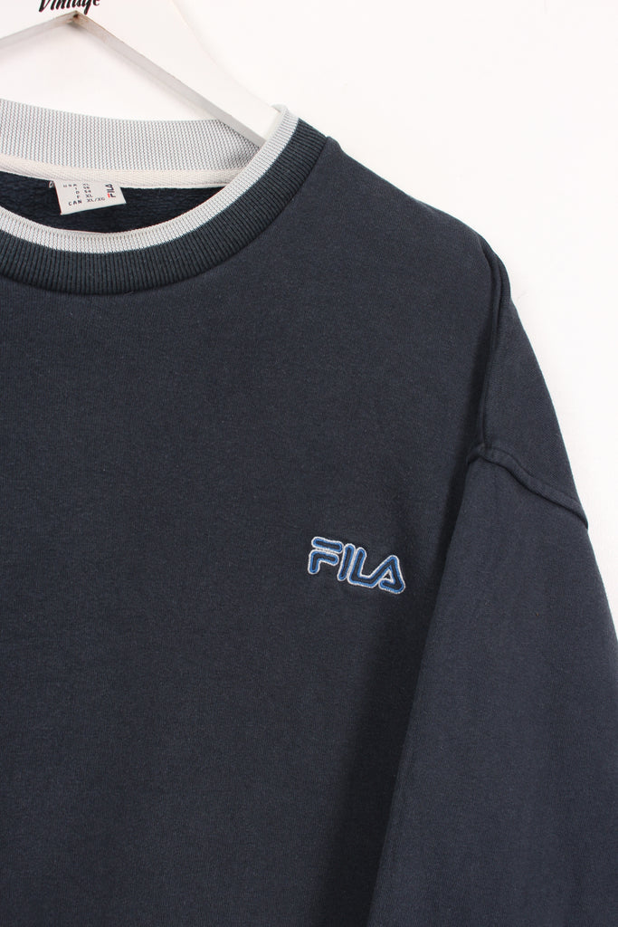 Fila Sweatshirt Navy XL - Payday Vintage