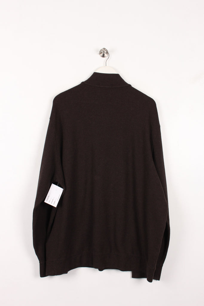 Ralph Lauren 1/4 Zip Sweatshirt Black XXL - Payday Vintage