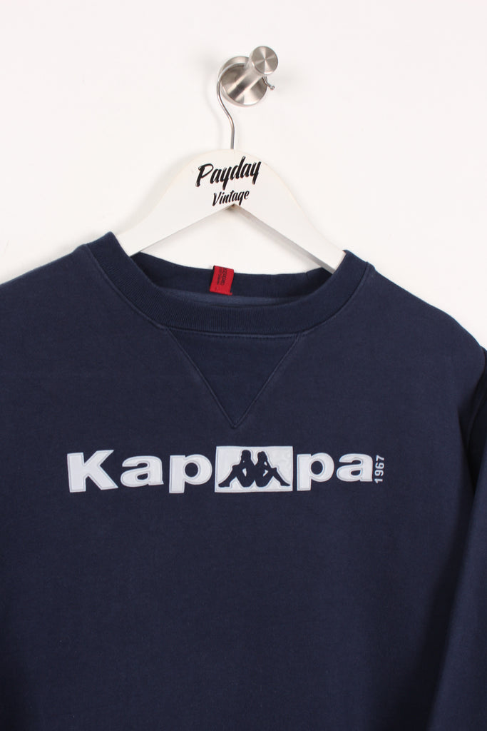 Kappa Sweatshirt Navy Small - Payday Vintage