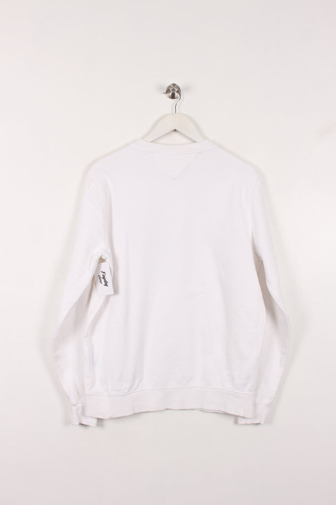 Tommy Hilfiger Sweatshirt White Large - Payday Vintage