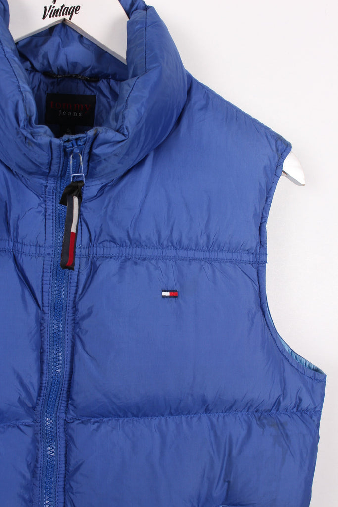 90's Tommy Hilfiger Gilet Blue Small - Payday Vintage