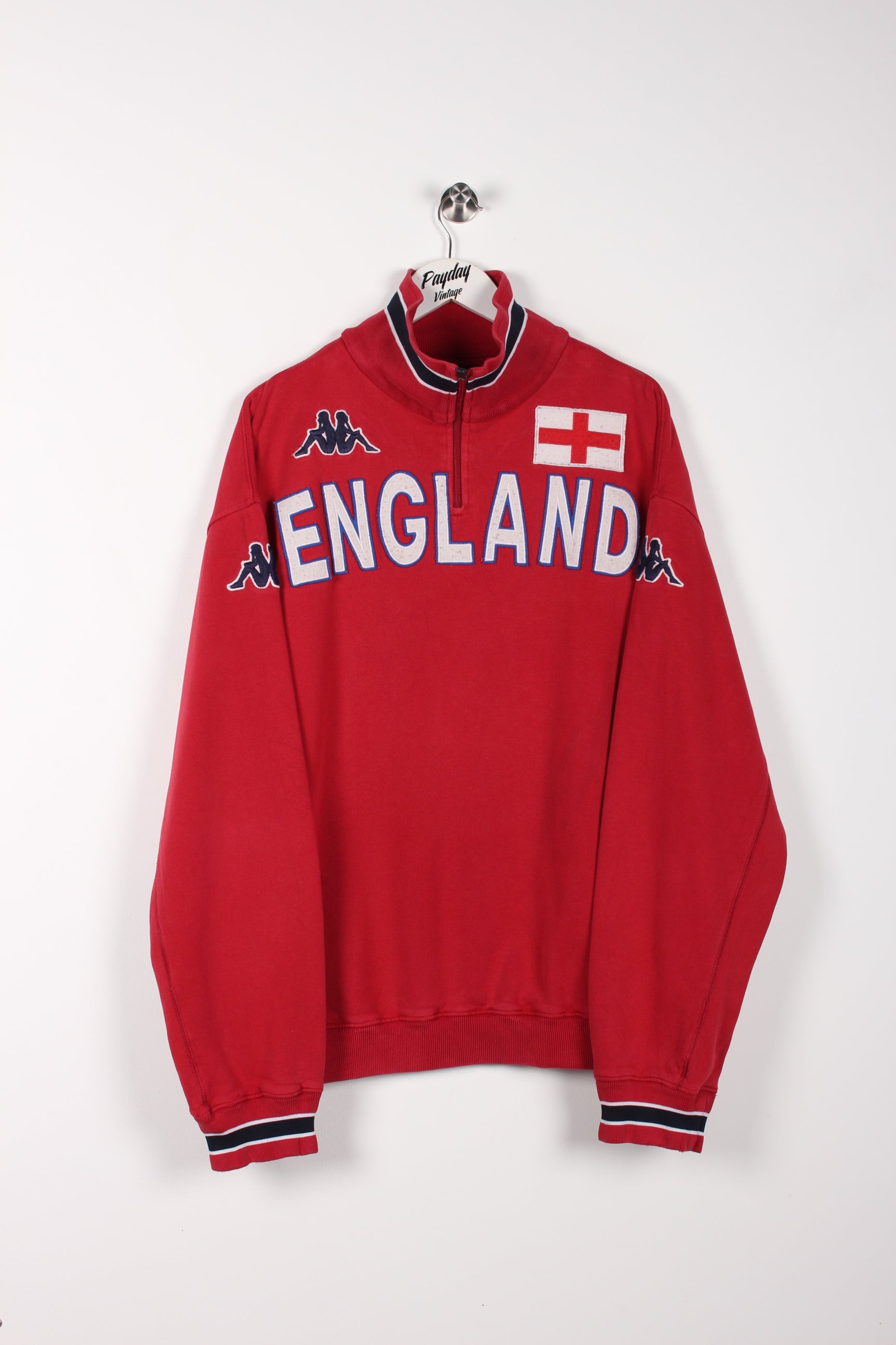 90's Kappa England Red – Vintage