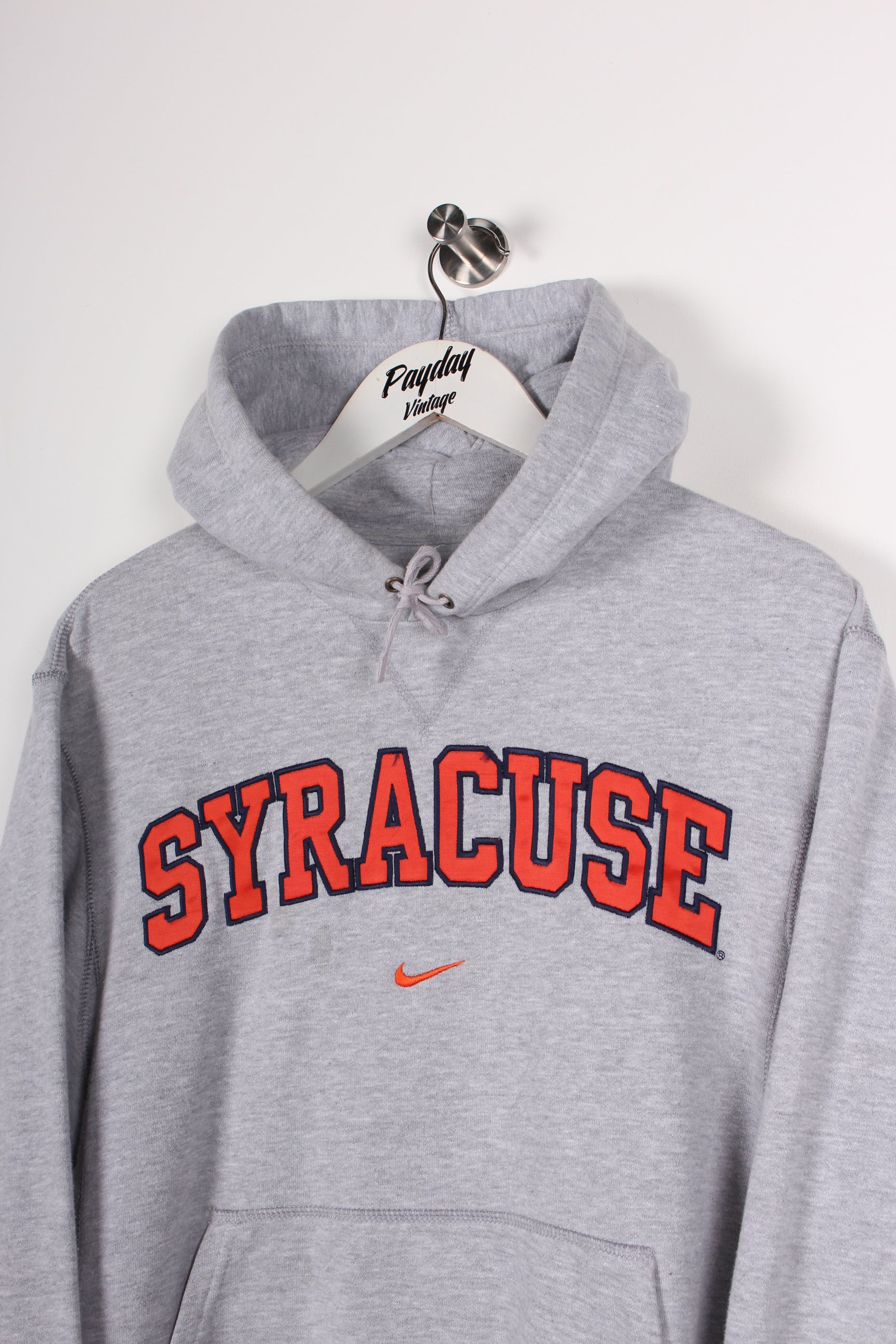 pellet buis financiën Nike Syracuse Hoodie Grey Medium – Payday Vintage