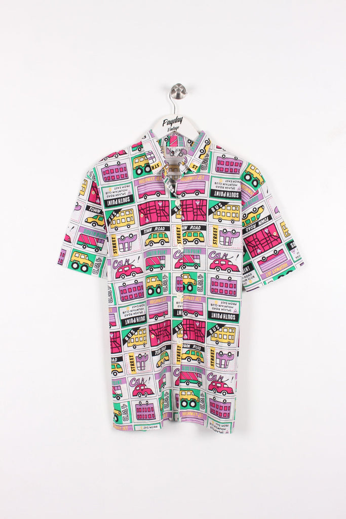 90's Abstract Party Shirt Medium - Payday Vintage