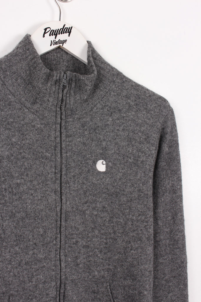 Carhartt Graduate Jacket Grey Small - Payday Vintage