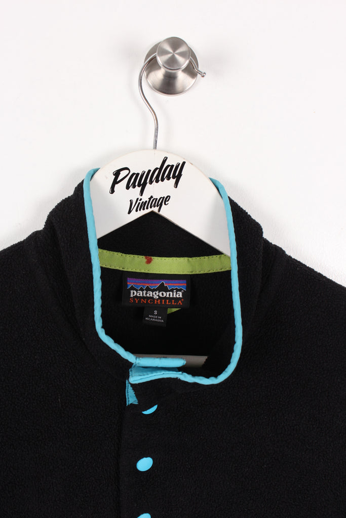 Patagonia Synchilla Fleece Black Medium - Payday Vintage