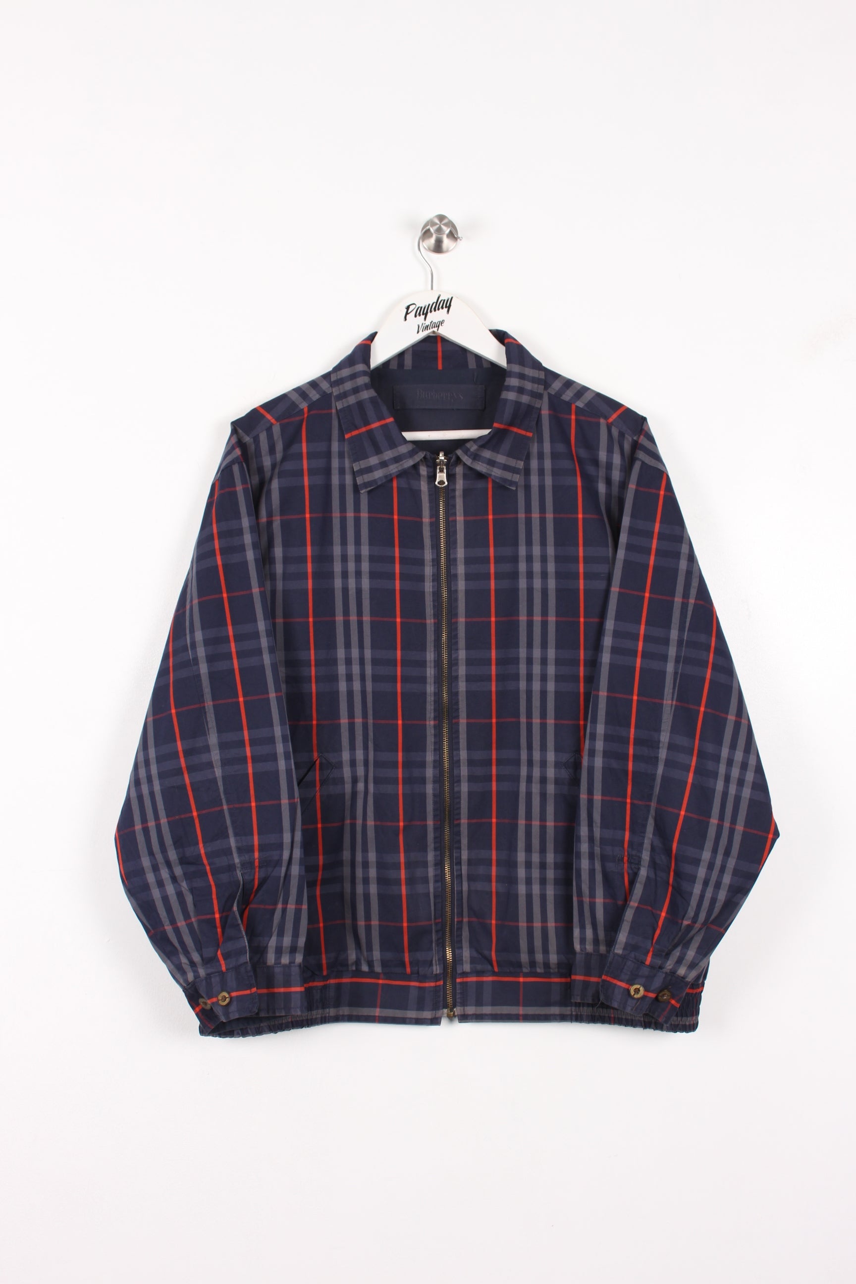 90s England製　Burberrys reversible jacket 90's Burberry Reversible Harrington Jacket (M) – fordgarmz